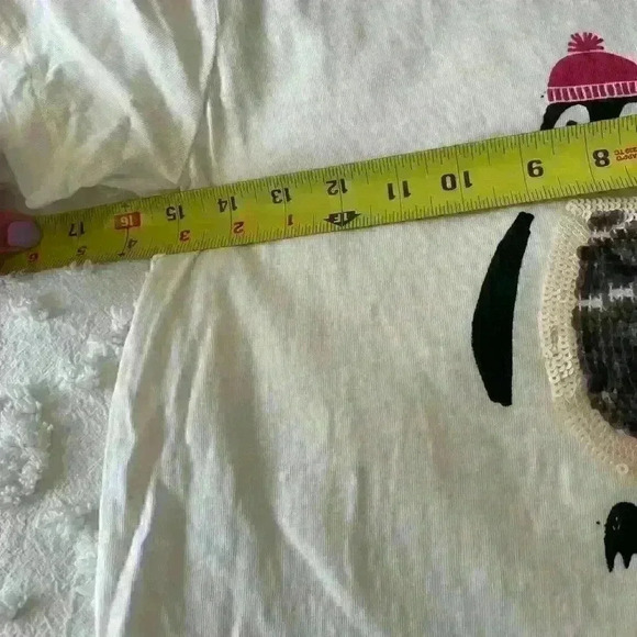 COPY - J. Crew Sequin Penguins T-Shirt - Picture 9 of 10